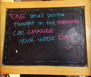 Positive Thoughts - Coffee Bean