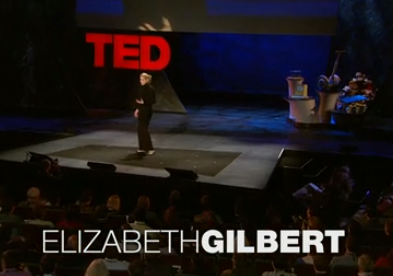 Ted Talk about Elizabeth Gilbert