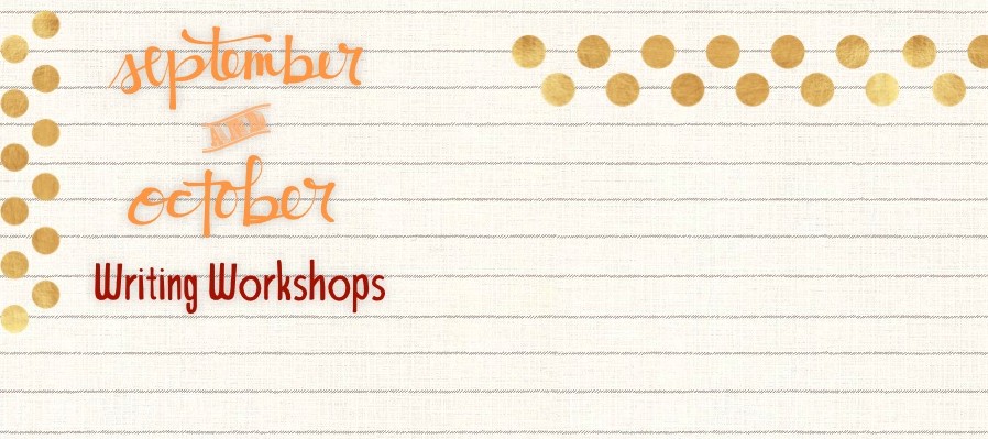 All Sept / Oct 2014 Writing Workshops
