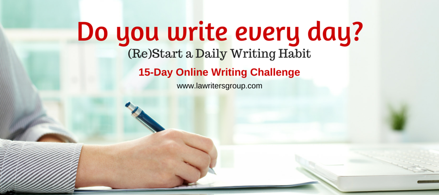 15-Day Online Writing Challenge