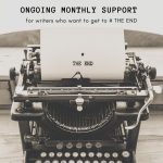 Monthly Coaching for Writers